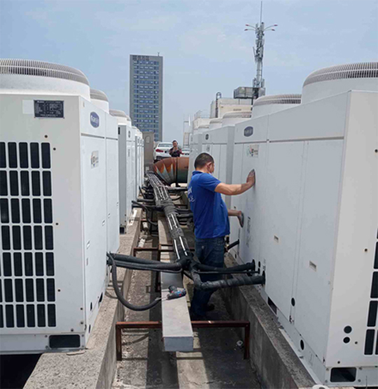 张家口中央空调制热和不制冷系统维修方法